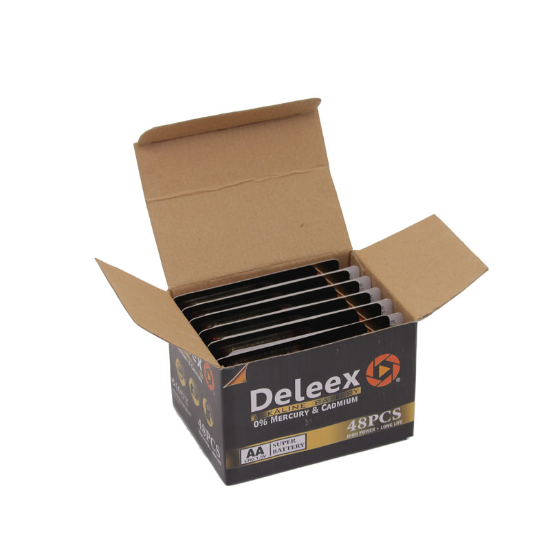 Deleex Dry Battery Alkaline Battery No. 5 Battery Remote Control Electric Toy Small Appliances Aalr6 Card Pack 4 details Picture