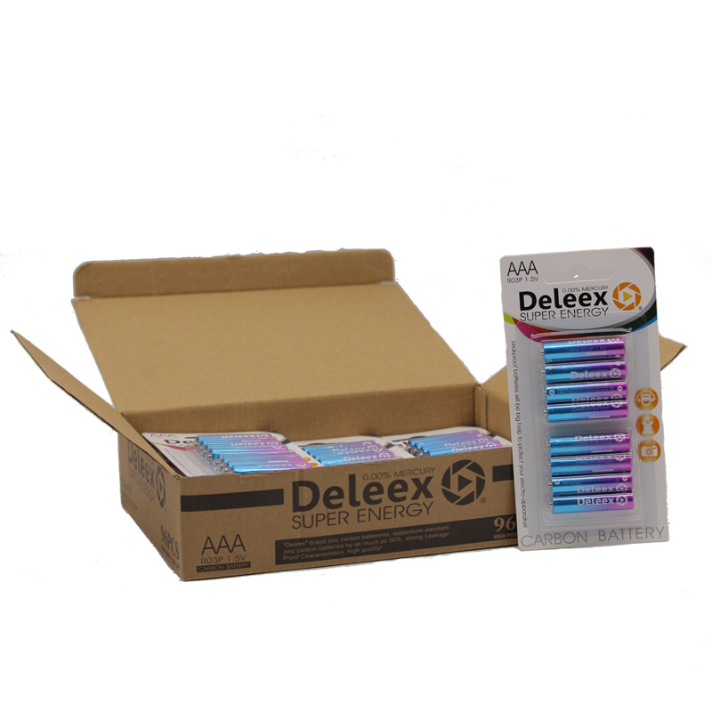 Deleex Dry Battery Carbon Battery No. 5 Battery Remote Control Electric Toy Small Appliance Aaar03p Specification drawing