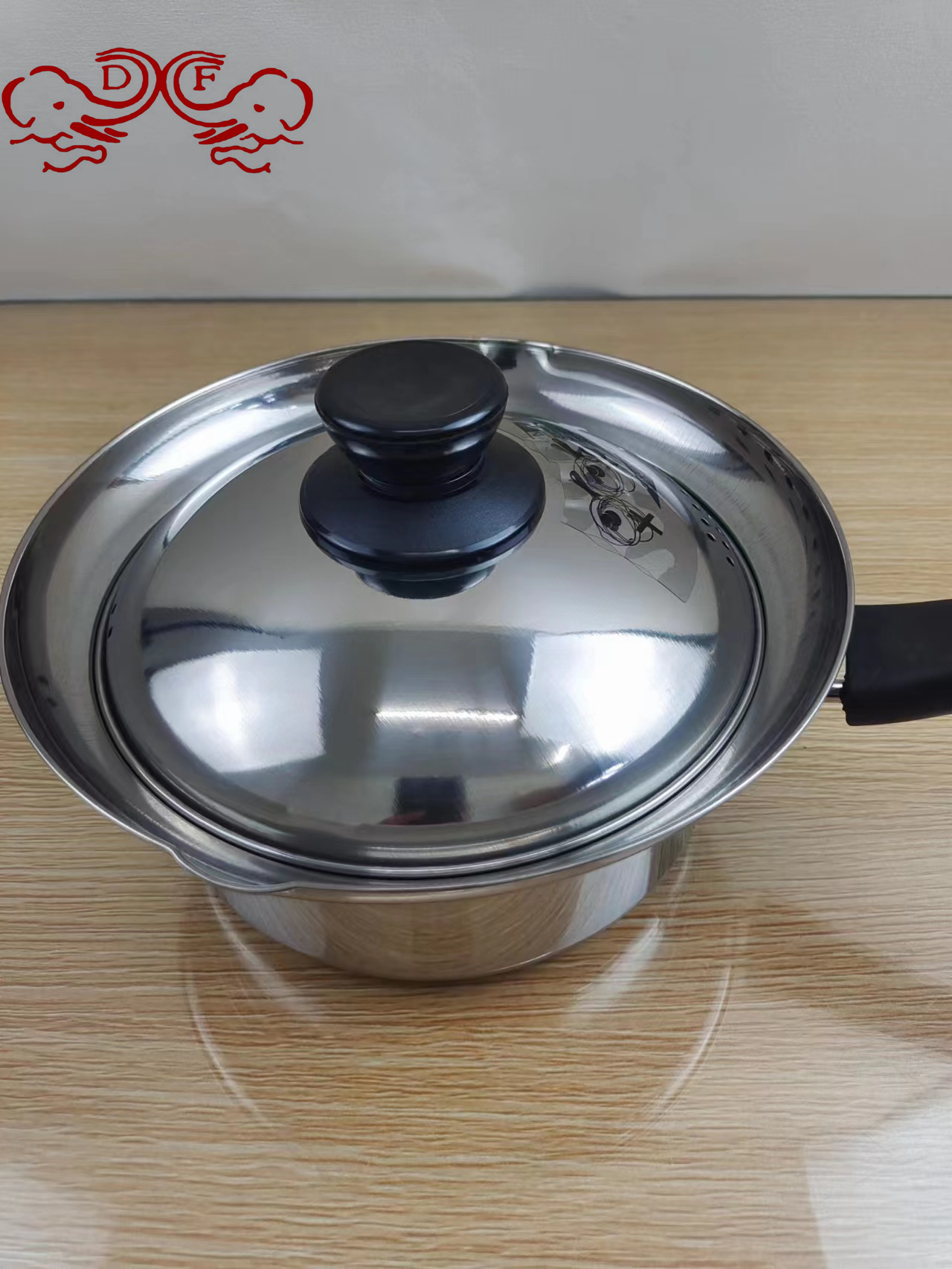 DF99230 milk pot, suitable for cooking complementary foods, noodles, porridge, heating milk, household non-stick pot, induction cooker and gas stove, universal DF TRADINGHOUSE details Picture