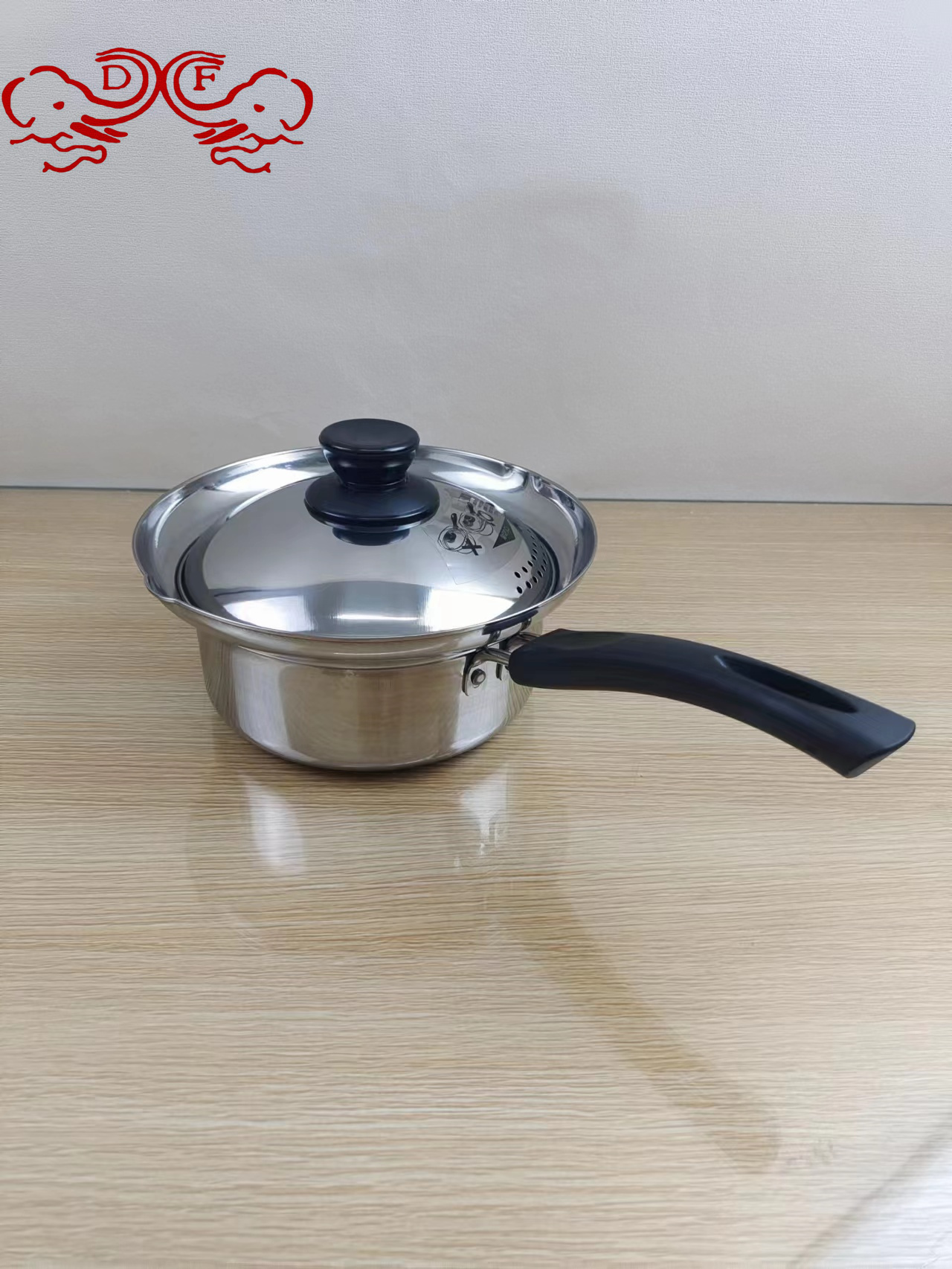 DF99230 milk pot, suitable for cooking complementary foods, noodles, porridge, heating milk, household non-stick pot, induction cooker and gas stove, universal DF TRADINGHOUSE Specification image