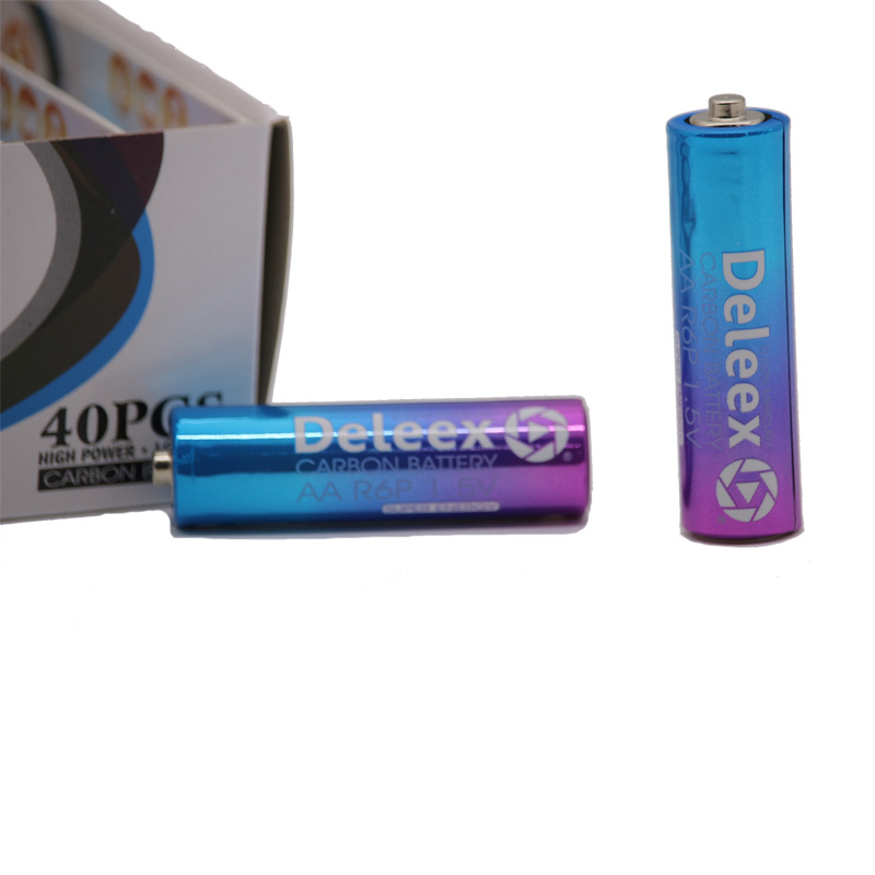 Deleex Dry Battery Carbon Battery No. 5 Battery Remote Control Electric Toy Small Appliance Aar6p2 Support Application Scenario