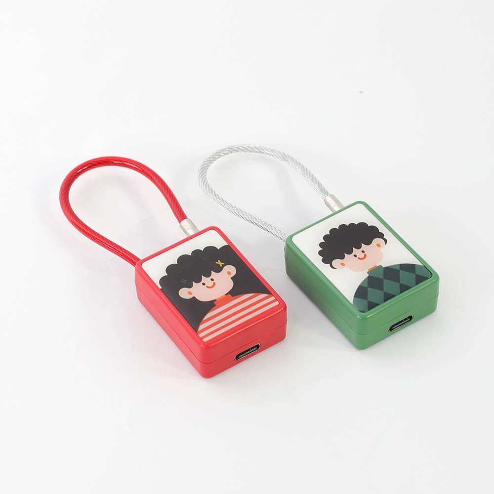 Fingerprint password padlock smart lock