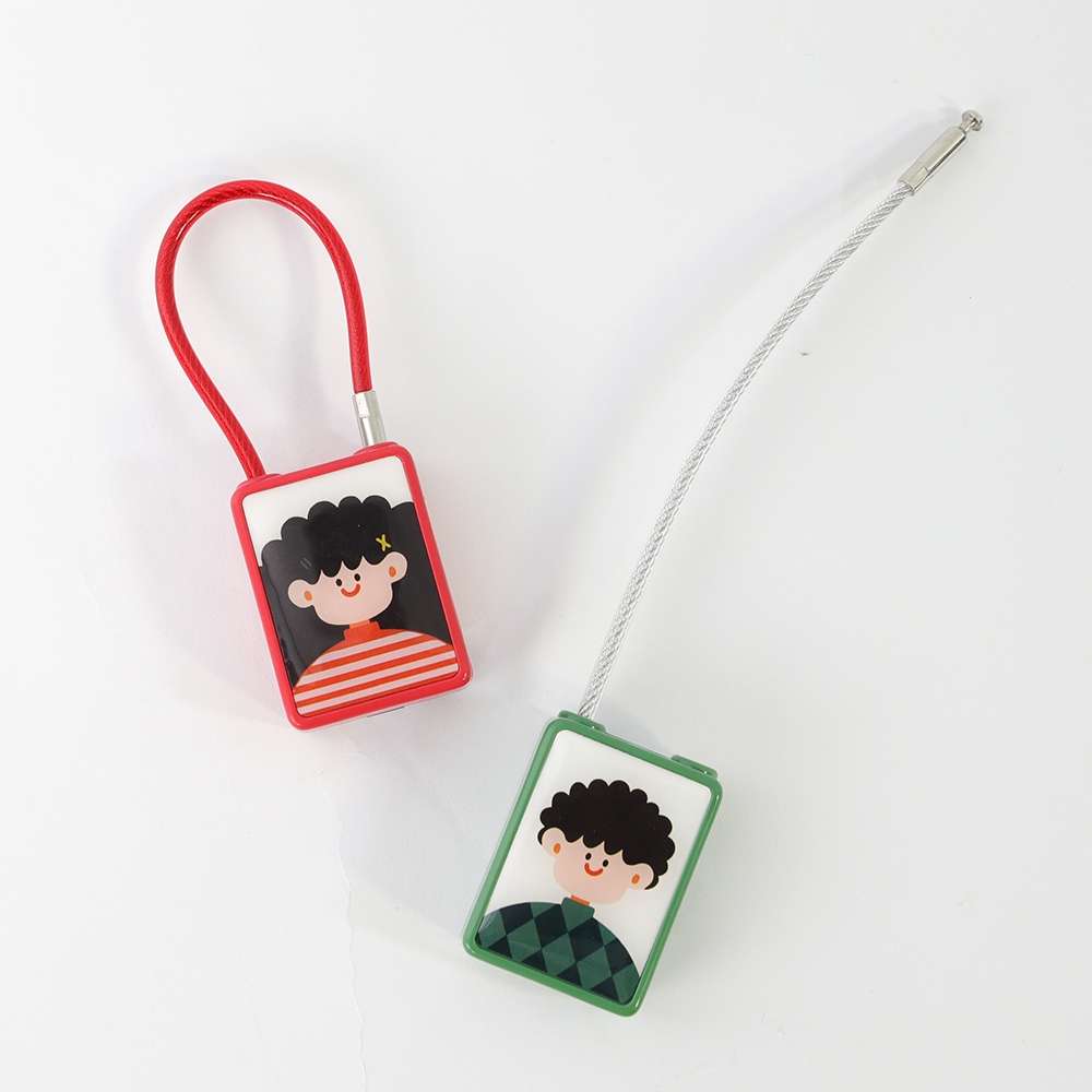 Fingerprint password padlock smart lock details Picture