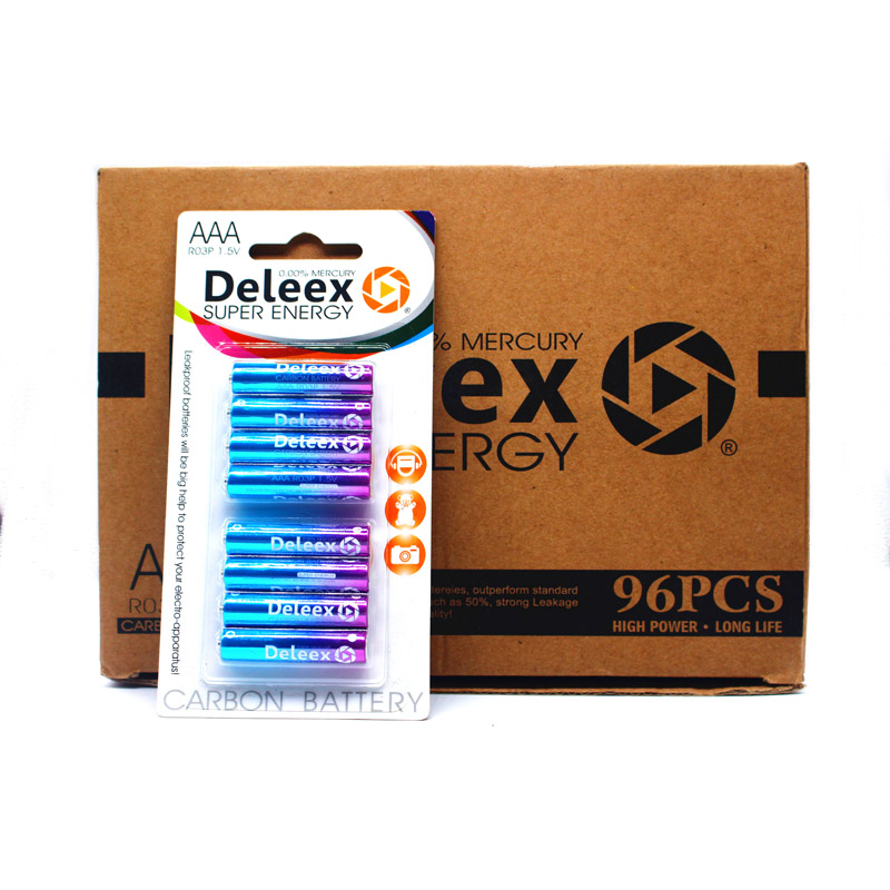 Deleex Dry Battery Carbon Battery No. 5 Battery Remote Control Electric Toy Small Appliance Aaar03p details Picture