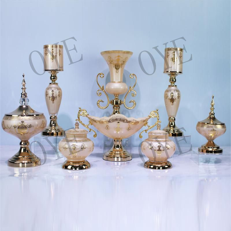 陶瓷储物罐茶叶罐欧式家居玄关装饰陶瓷摆件工艺品将军罐详情4