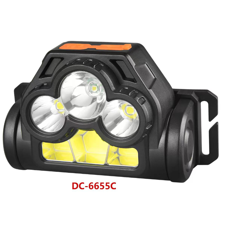 High-intensity sensor headlamp, multi-functional searchlight, portable work light, outdoor miner's lamp, LED maintenance emergency light, head-mounted flashlight, night running headlamp, fishing light, USB charging, outdoor cycling headlamp Specification image