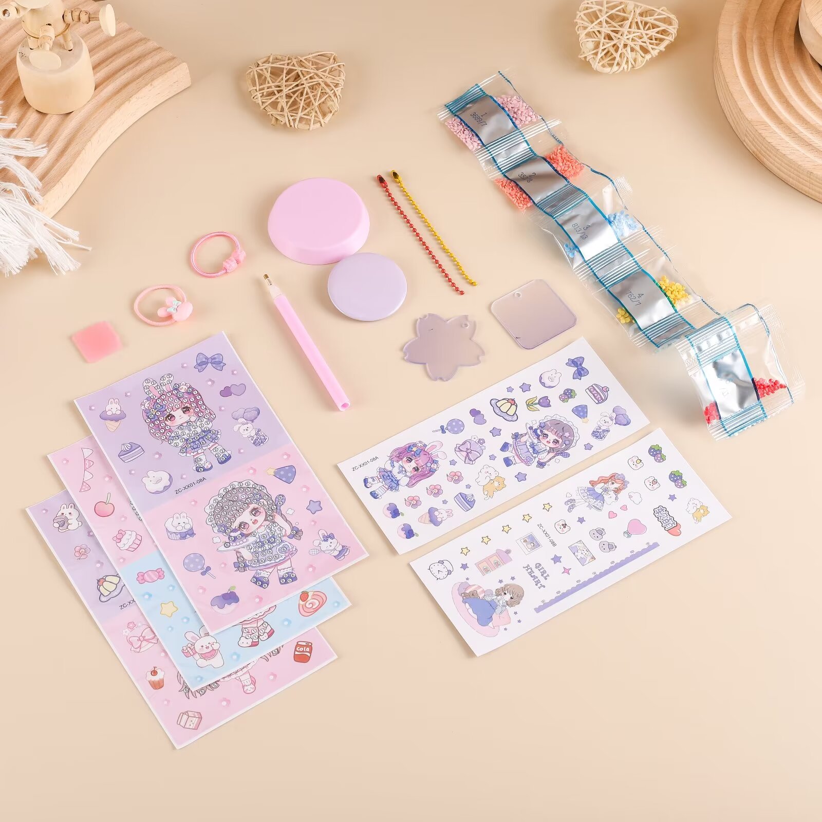 ZC-XX01 Diamond Painting Set Specification image