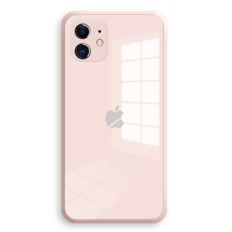 适用iPhone12promax液态玻璃手机壳苹果11马卡龙全包镜头XS保护套详情图5