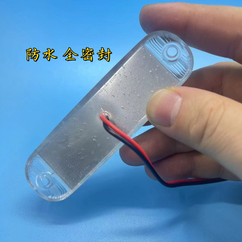 Electric vehicle LED flashing light 12V-80V universal brake light, motorcycle taillight, truck side light Specification image