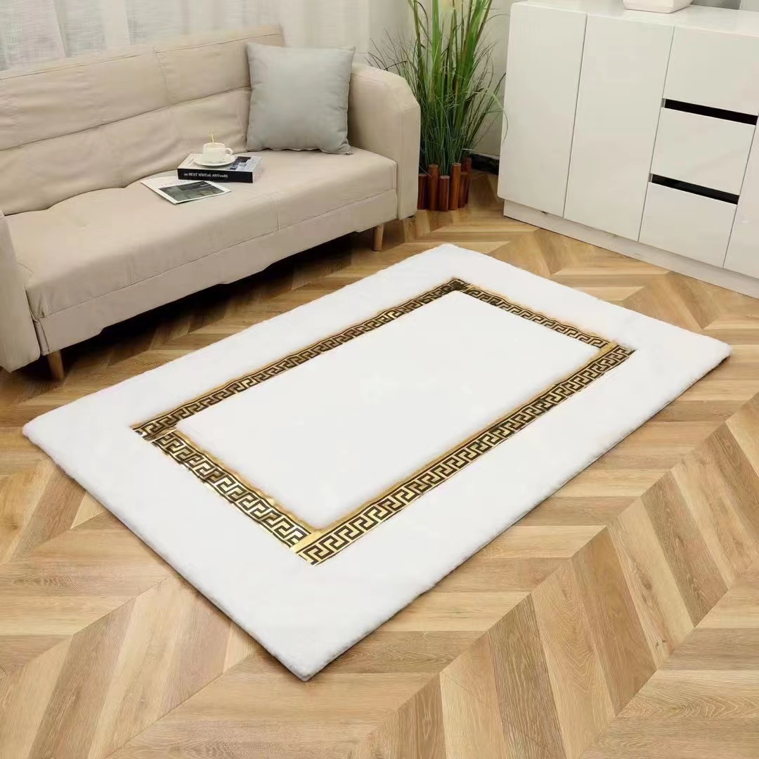 厂家直销批发轻奢高档仿兔毛地垫carpet
