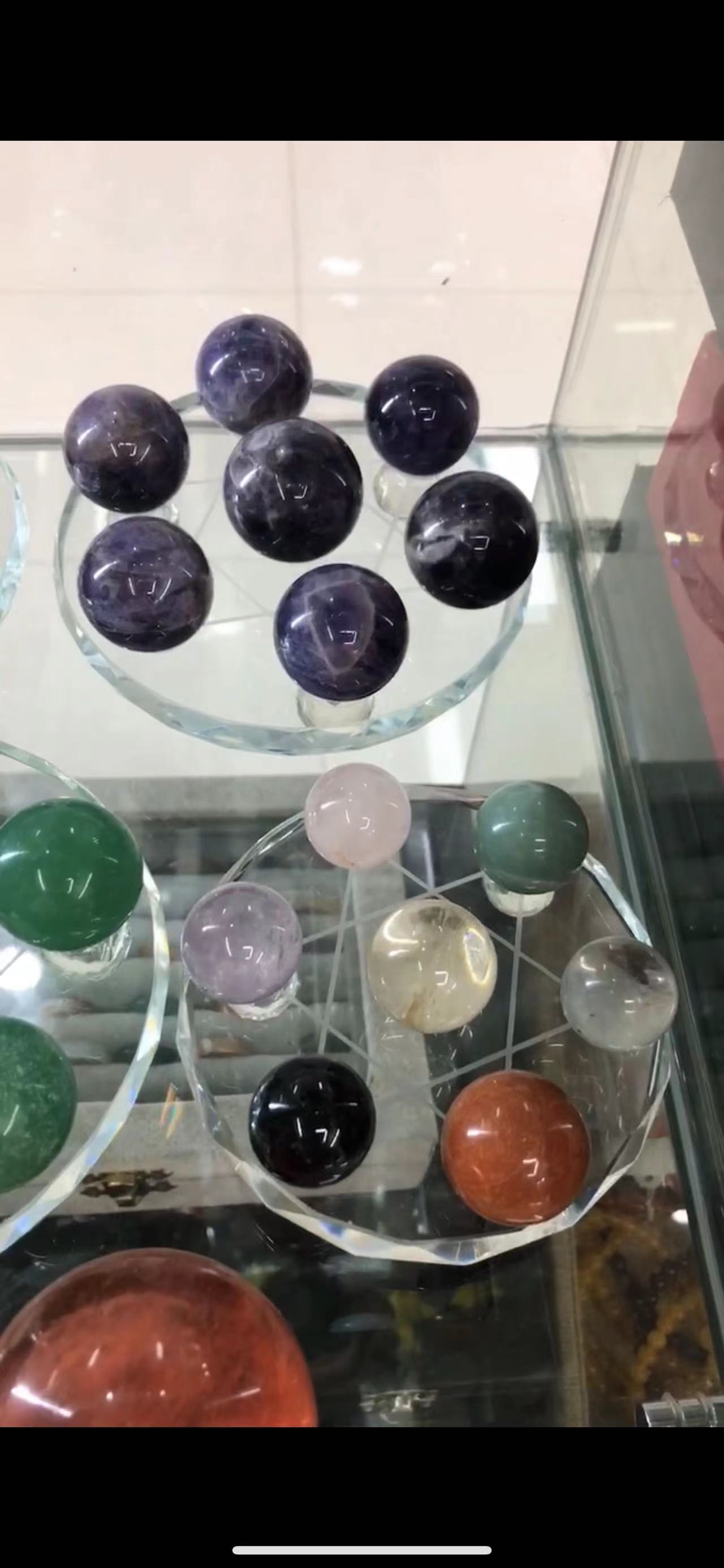 Seven Star Array Natural Crystal Reading Tarot Card Energy Absorption Application Scenario