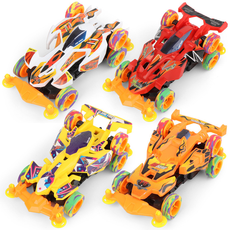 伙 新品电动四驱车极速赛车模型 儿童玩具男孩礼物幼儿园玩具车详情图5