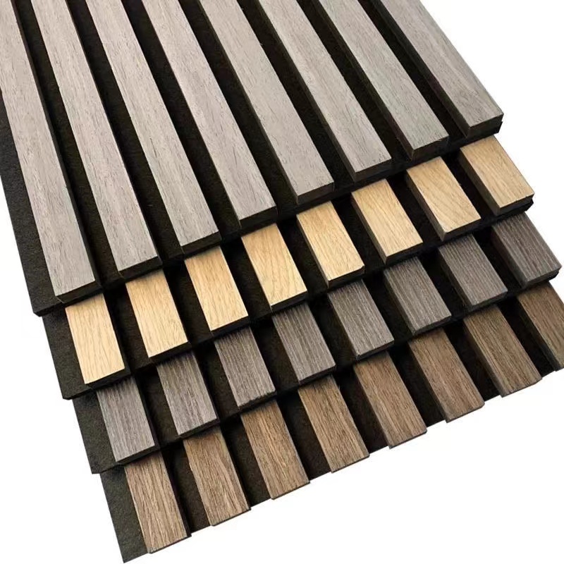 隔音板聚酯纤维/集成墙/PVC板/毛毡板/木饰面板细节图