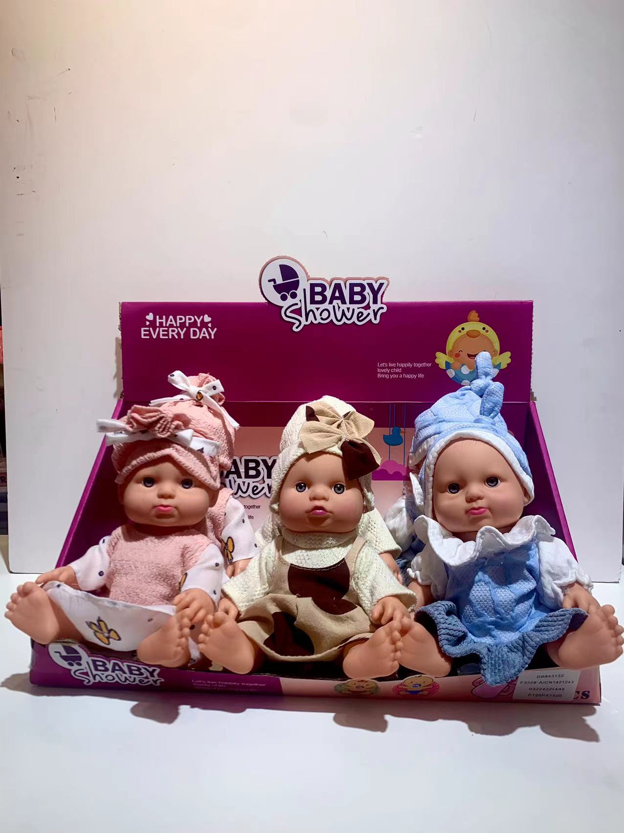 新款外贸出口24厘米音乐过家家玩具宝宝洋娃娃女生款宝宝玩具玩偶娃娃