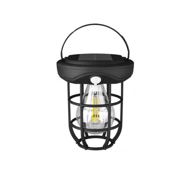 Outdoor solar-powered charging camping lamp, multi-functional portable lamp, outdoor lighting searchlight, solar-powered sensor wall lamp, retro camping lamp, T88 camping lamp, human body sensor wall lamp, outdoor waterproof camping lamp Item Picture