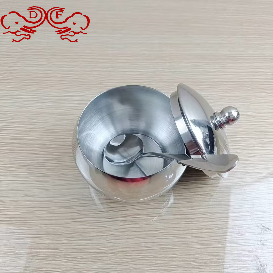 علبة من الصلب غير القابل للصدأ 304 DF68773، خزان مختوم صامد للالمد ومزود بمطبخ يحتوي على ملعقة من مقادير DF Tradinghouse details Picture