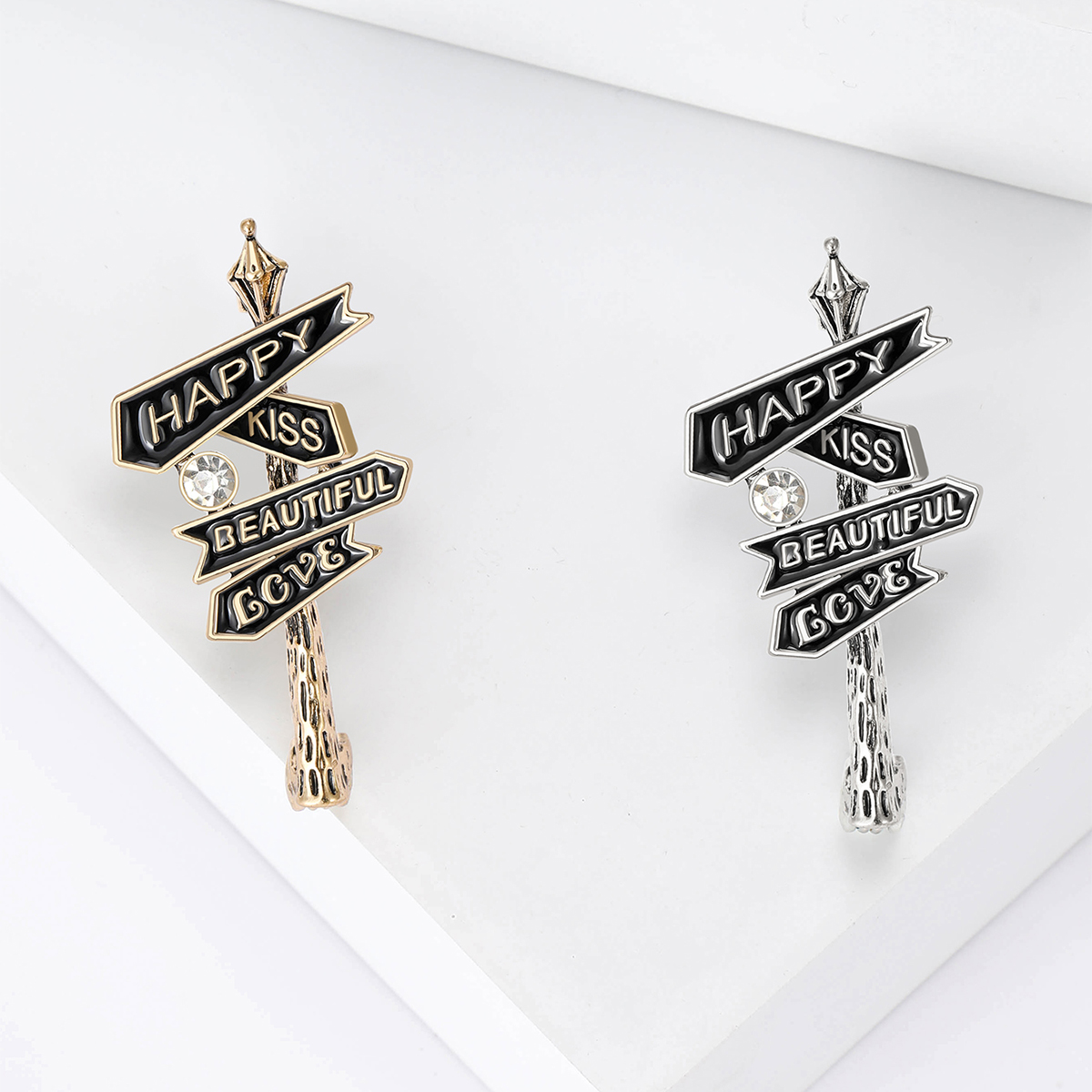 2024 Women's Enamel brooch, women's fashion pin accessory, neckline design sense accessory, suit accessory, brooch badge brooch, brooch metal brooch Specification image