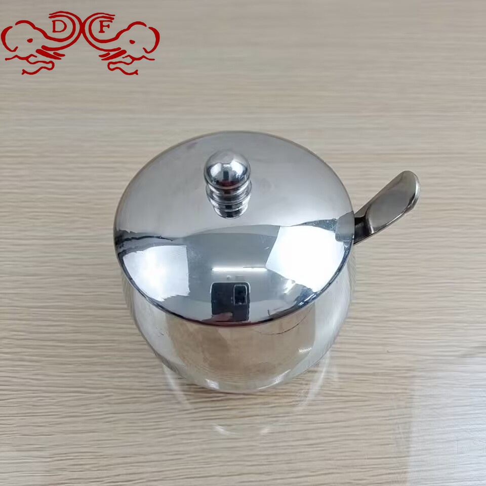 علبة من الصلب غير القابل للصدأ 304 DF68773، خزان مختوم صامد للالمد ومزود بمطبخ يحتوي على ملعقة من مقادير DF Tradinghouse Item Picture