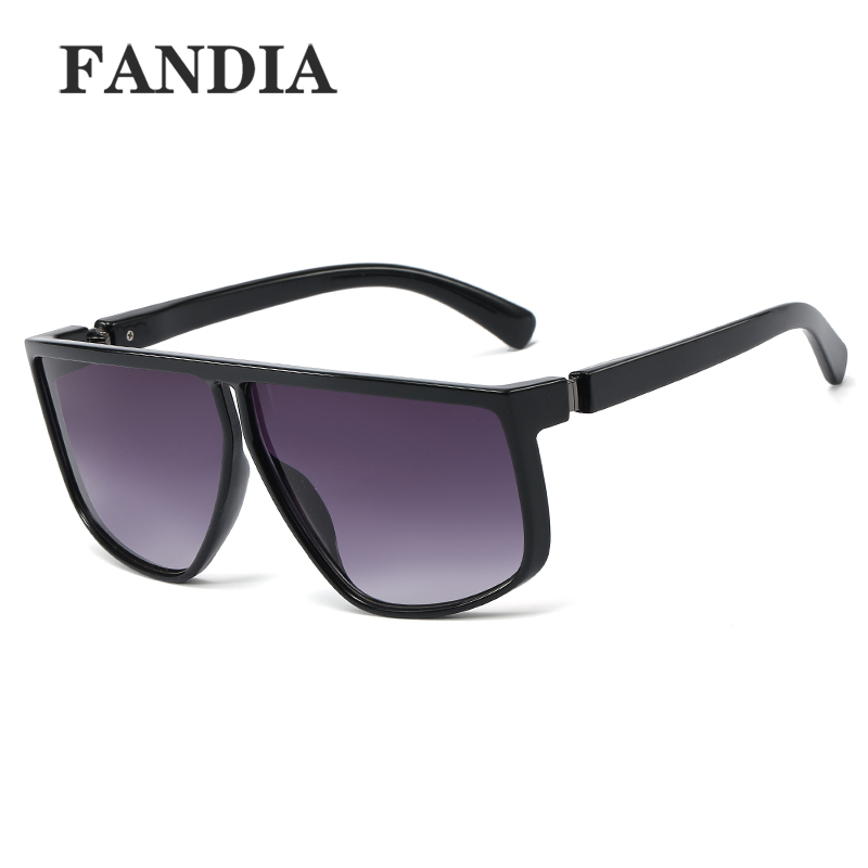 91106 潮流新款太阳镜女经典款方形大框墨镜复古男士司机开车镜产品图