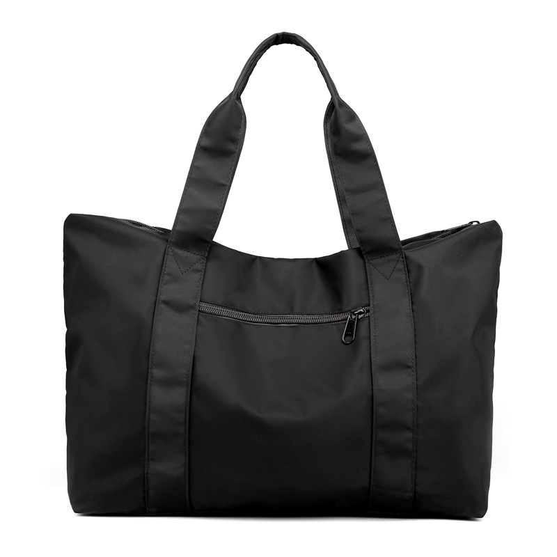 新款尼龙包大容量单肩包简约时尚手提行李包实用外出收纳休闲包图