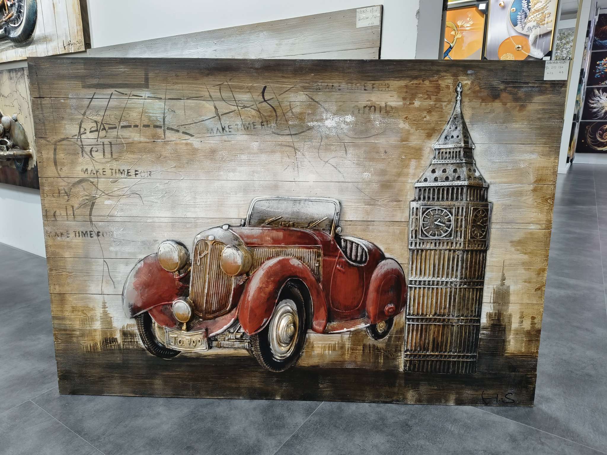 高品质纯木油画【可定制】装饰画详情图1