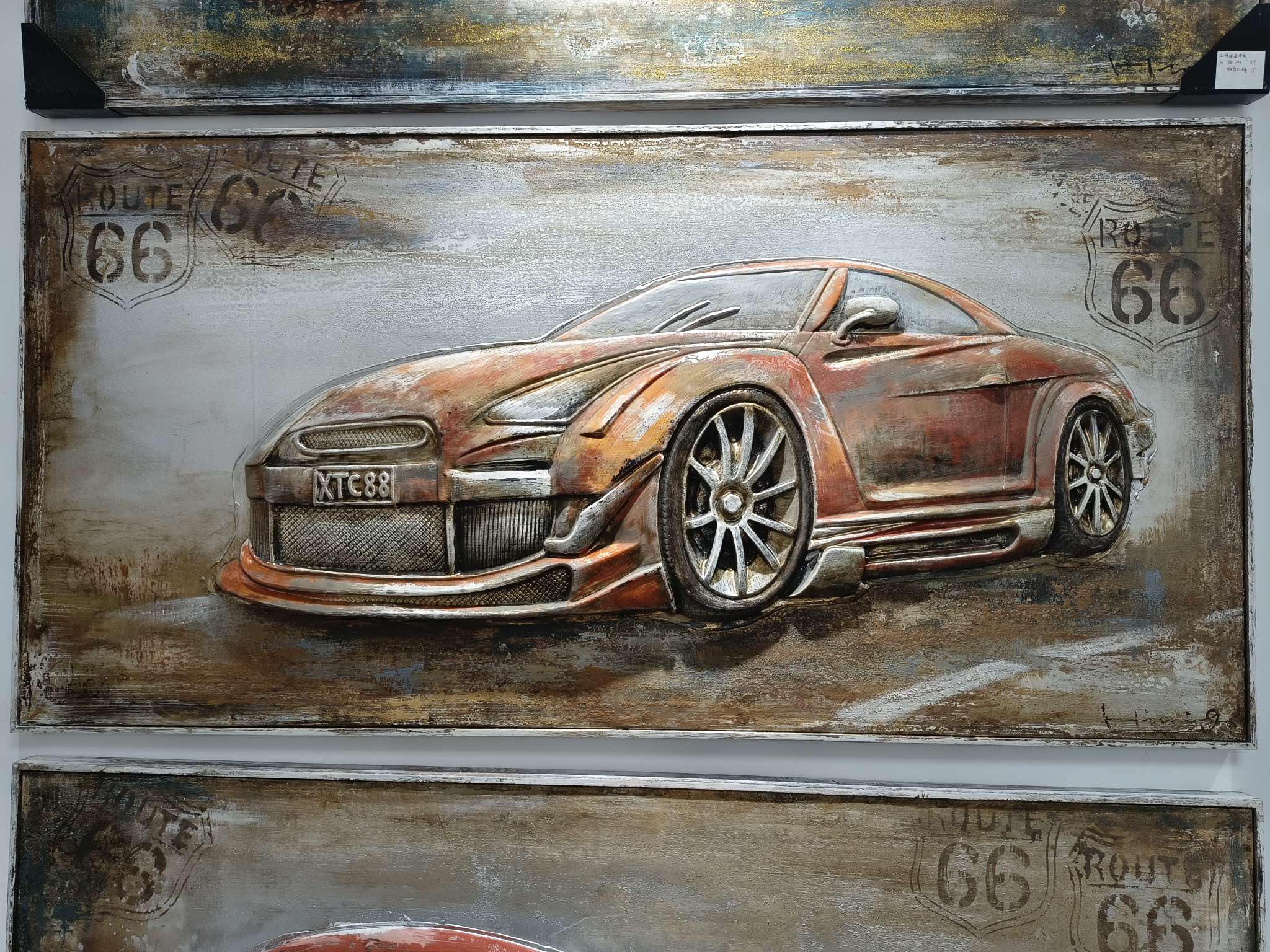 高品质布底立体油画【可定制款】装饰画详情图1