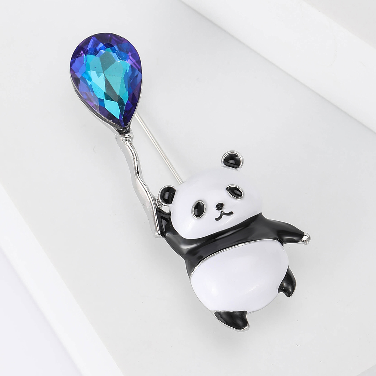 2024 New Panda cute brooch, women's fashion pin accessory, neckline design sense accessory, suit accessory brooch, badge brooch, metal brooch 2024 New Panda cute brooch, women's fashion pin accessory, neckline design sense accessory, suit accessory brooch, badge brooch, metal brooch