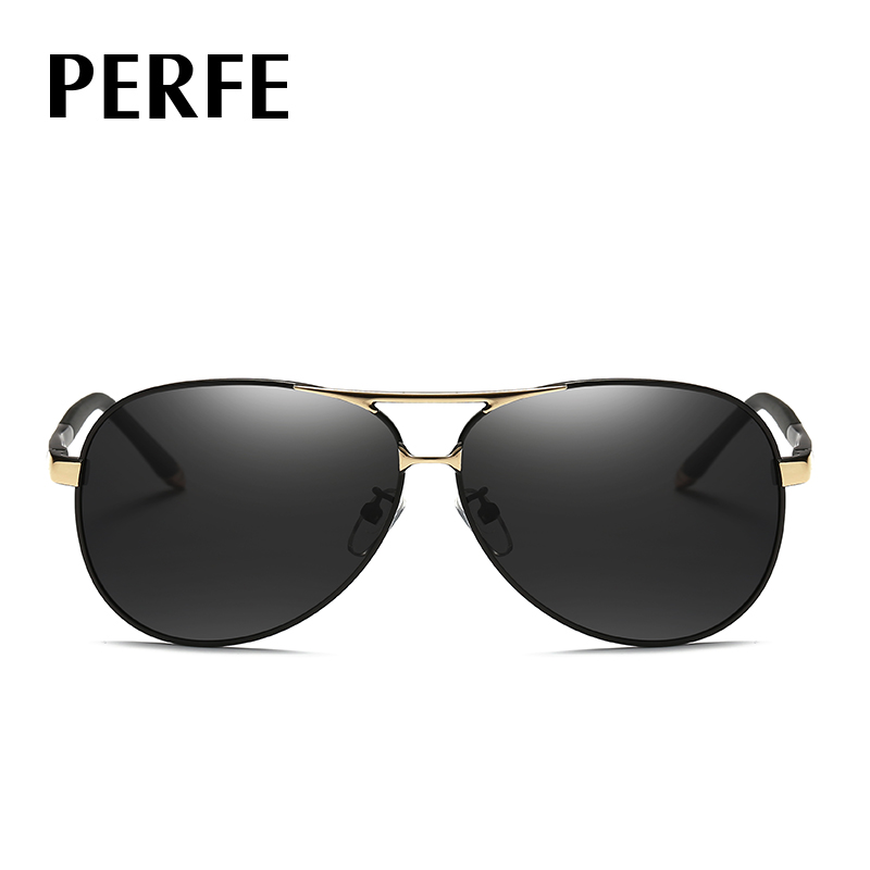 PE107 时尚偏光太阳镜速卖通外贸弹簧镜脚 时尚男士墨镜 厂家直销白底实物图