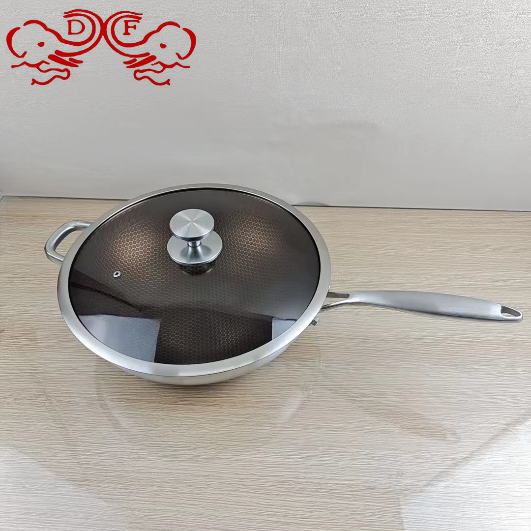 DF99375 مقلاة من الفولاذ غير القابل للصدأ في المطابخ المنزلية details Picture