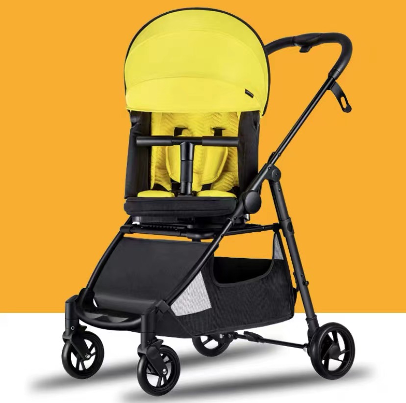 宝宝好婴儿推车可坐可躺可折叠双向避震摇椅多功能推车