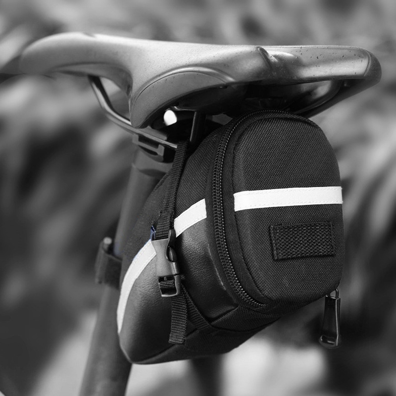 13196 bolsas de cola de bicicleta bolsas de cola de bicicleta de montaña cojines bolsas de silla de montar kits de ciclismo equipos bolsas de asiento trasero accesorios Specification image