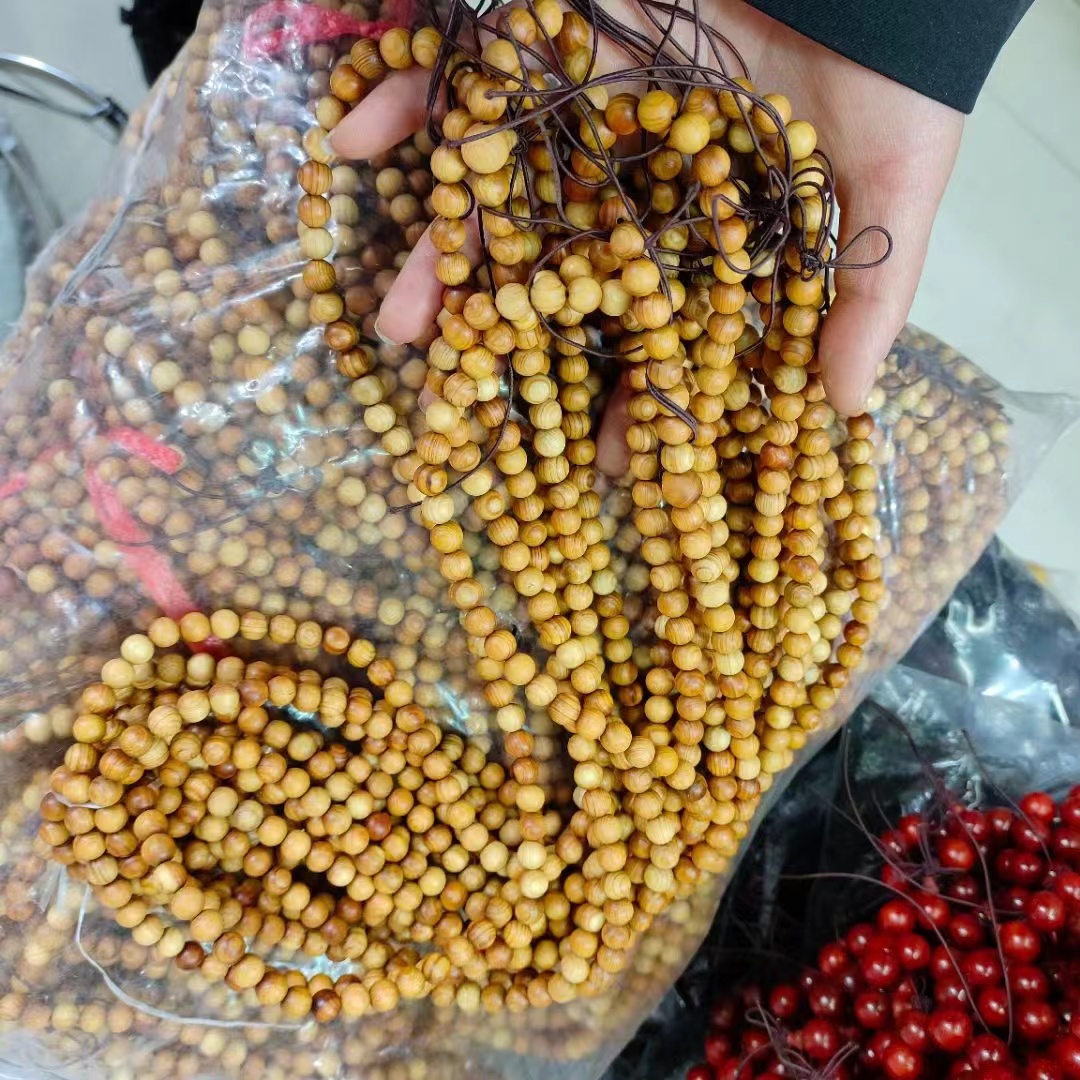 Wooden bracelets can be worn alone or stacked as necklaces or jewelry details Picture