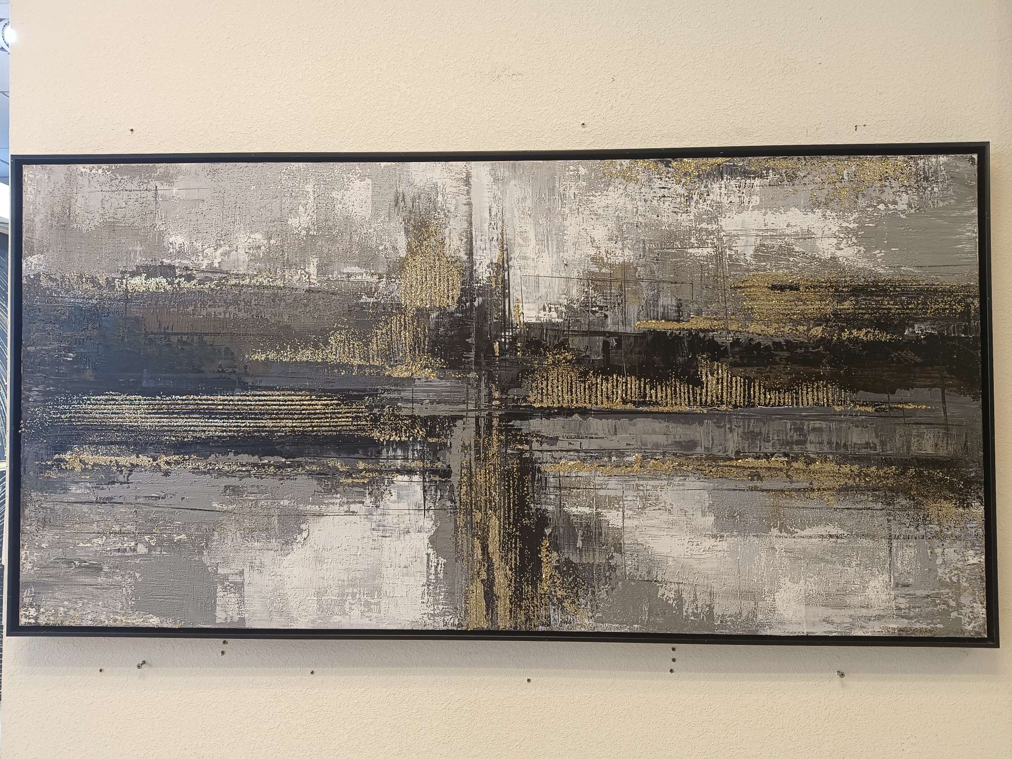 高品质油画装饰画玄关画挂画家饰帆布画【可定制】油画详情图1