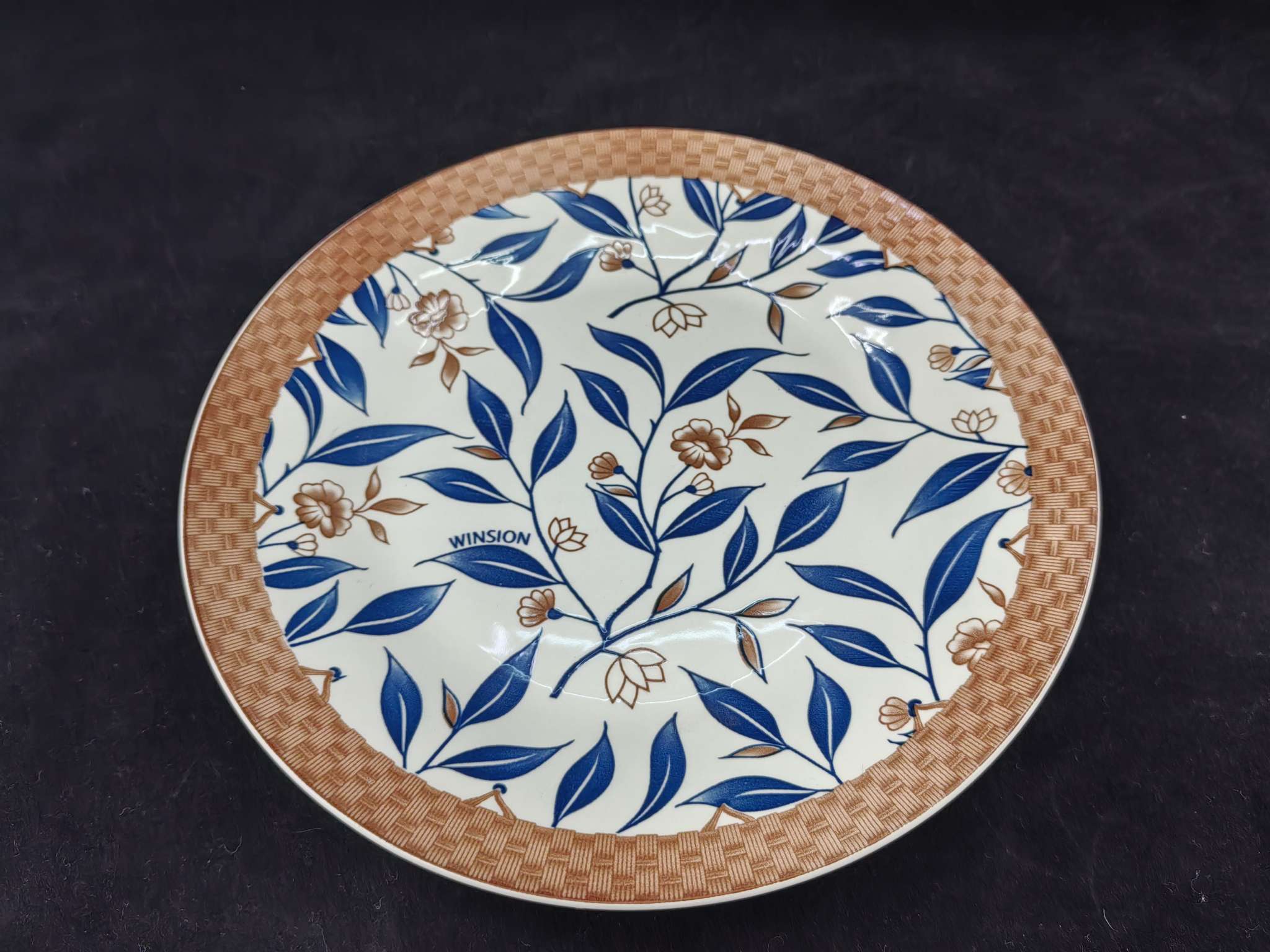 Daily necessities dishes and tableware, porcelain square plates, barbecue plates, French ceramic cups and plates