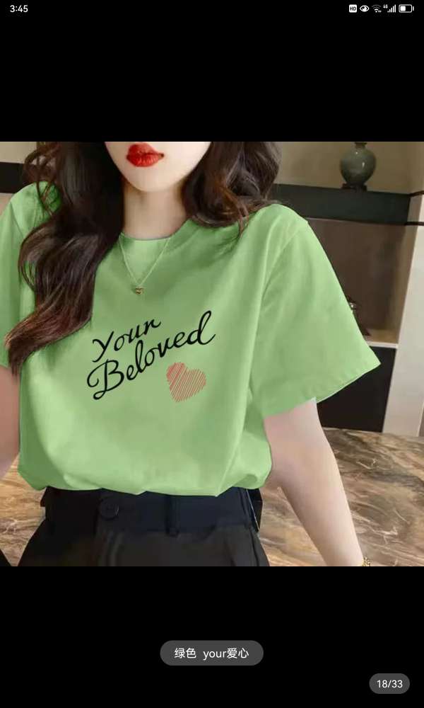 Cotton Short Sleeve T-Shirt Women's White Half Sleeve T-Shirt Summer Dress 2024 New Korean Version Of Loose Women's Summer Top 24 details Picture