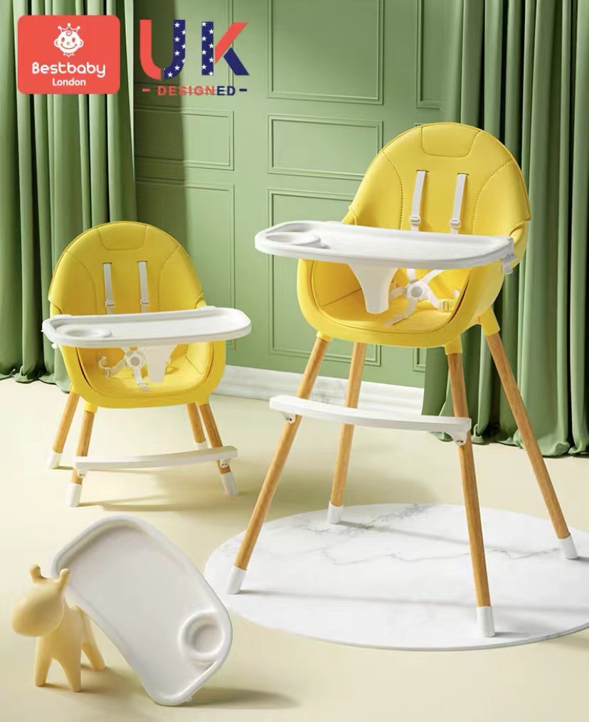 宝宝餐椅升级款脚踏儿童餐椅婴儿吃饭便捷式餐桌椅子