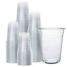 Amazon.com: Prestee 200 Clear 16 oz Disposable Plastic Party Cups - 16 oz Plastic  Cups - PET Clear for Water, Beer Glass - Plastic Cups 16 oz : Health &  Household