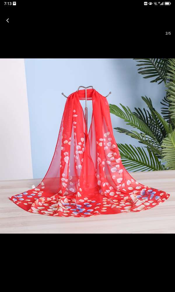 Korean Version Of The New Spring And Summer Chiffon Scarf Female Autumn And Winter Printed Thin Long Sunblock Shawl Scarf Gift Gauze Scarf 17 Specification drawing
