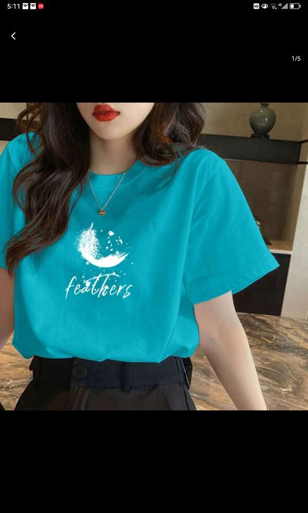 Cotton Short Sleeve T-Shirt Women's White Half Sleeve T-Shirt Summer Dress 2024 New Korean Version Of Loose Women's Summer Top 12