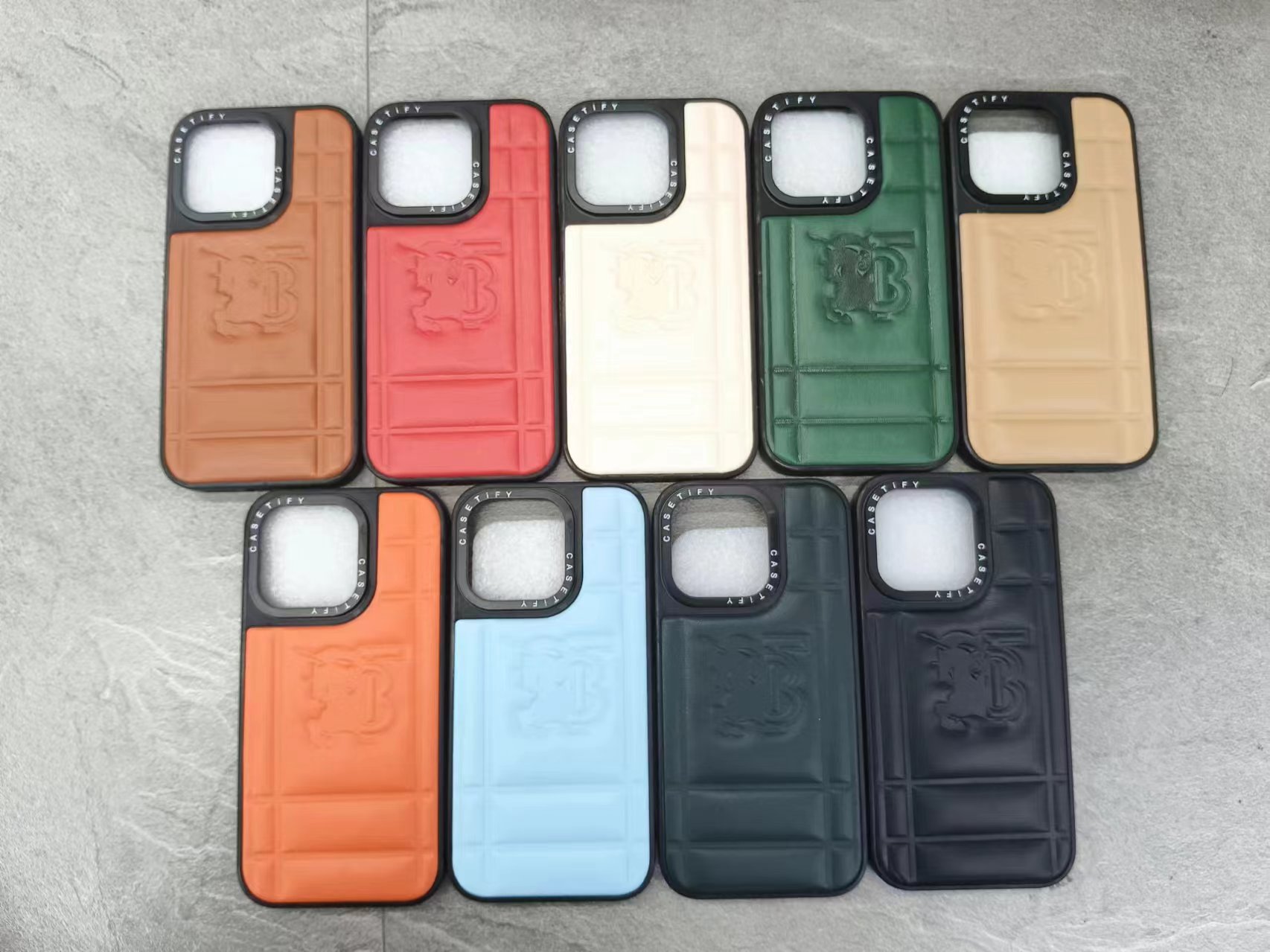 2-In-1 Leather Phone Case Specification drawing