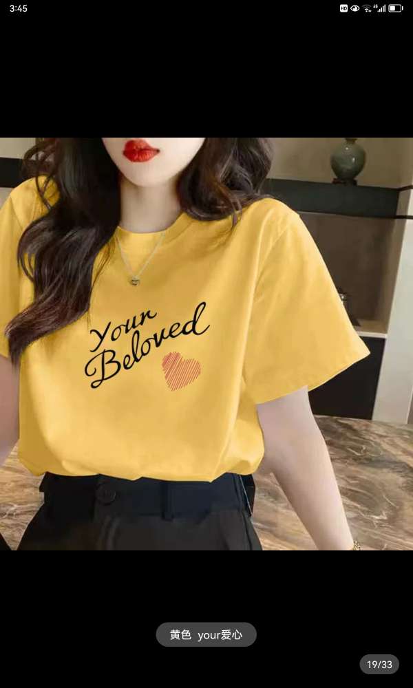 Cotton Short Sleeve T-Shirt Women's White Half Sleeve T-Shirt Summer Dress 2024 New Korean Version Of Loose Women's Summer Top 24