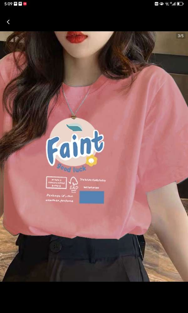 Cotton Short-Sleeved T-Shirt Women's White Half-Sleeved T-Shirt Summer Dress 2024 New Korean Version Of Loose Women's Summer Blouse 19 Specification drawing