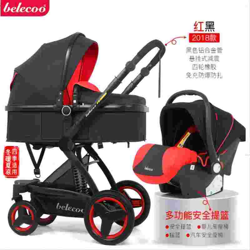 Portable bidirectional high folding shock absorbent baby stroller basket baby stroller Application Scenario