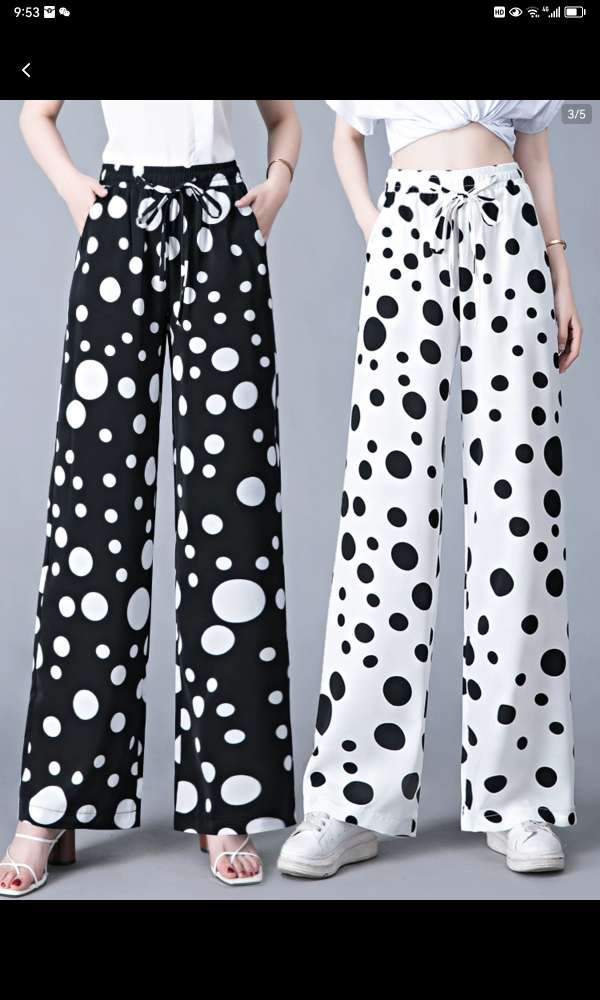 Summer Cotton Silk Pants Pocket Women's Pants Loose Can Be Worn Outside The Home Women Thin Pajama Pants Printed Plaid Pants 13