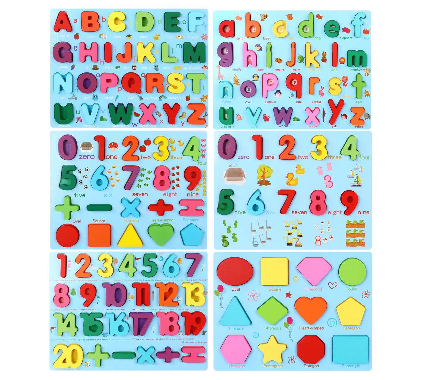 拼图、拼板实物图