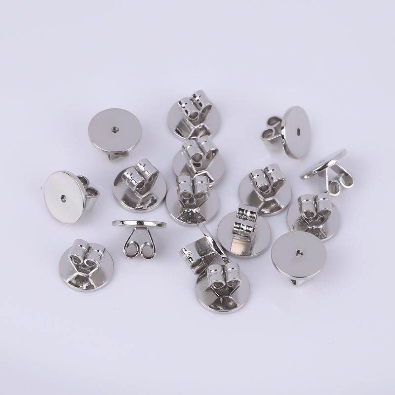 diy accessories, earrings, earring accessories, anti-drop silicone behind ear plugs, high-end ear stud plugs, plastic transparent ear plugs wholesale pic 1