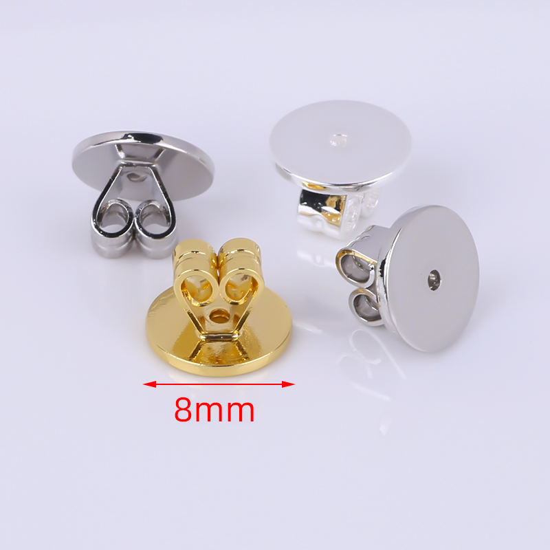 diy accessories, earrings, earring accessories, anti-drop silicone behind ear plugs, high-end ear stud plugs, plastic transparent ear plugs wholesale pic 3