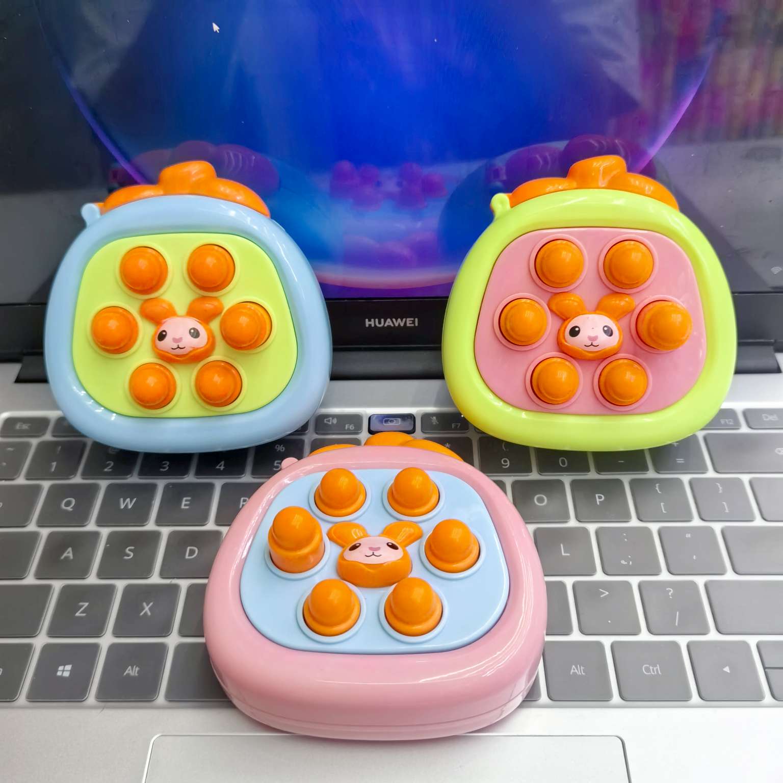 解压玩具地鼠机带灯地鼠机亚马逊爆款速推机