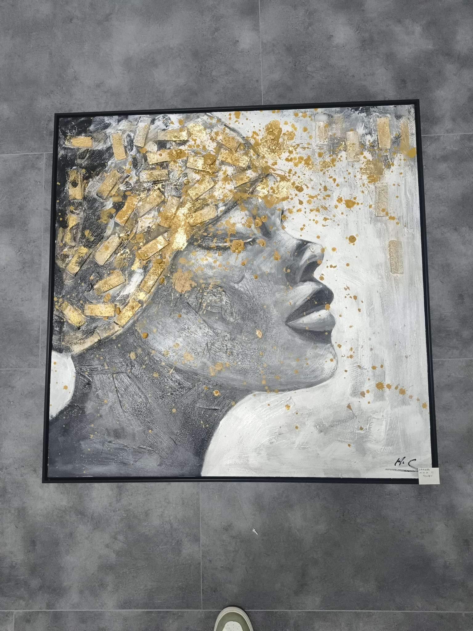 高品质布底油画【可定制】人物风格油画详情图1