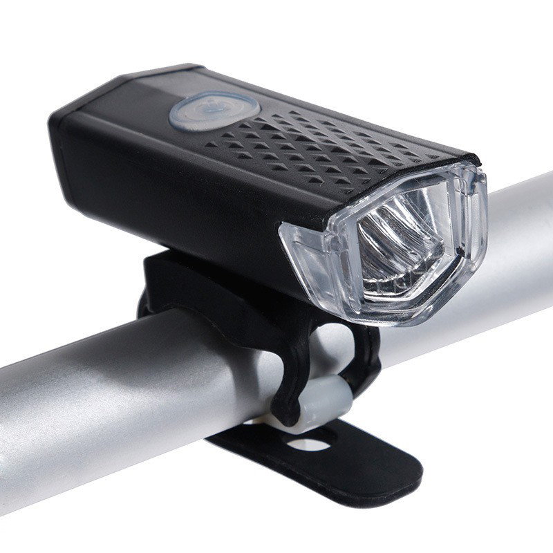2255+066 monochrome bike light set, USB charging, bike headlight and taillight set, mountain bike headlight, safety warning and taillight Application Scenario